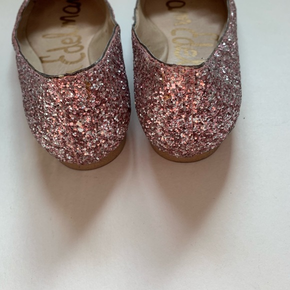 💢SOLD💢 Sam Edelman Pink Glitter Flats - Picture 6 of 7